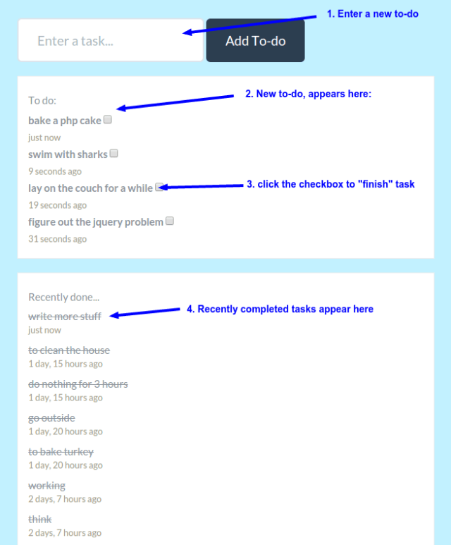 todo cakephp 3 app