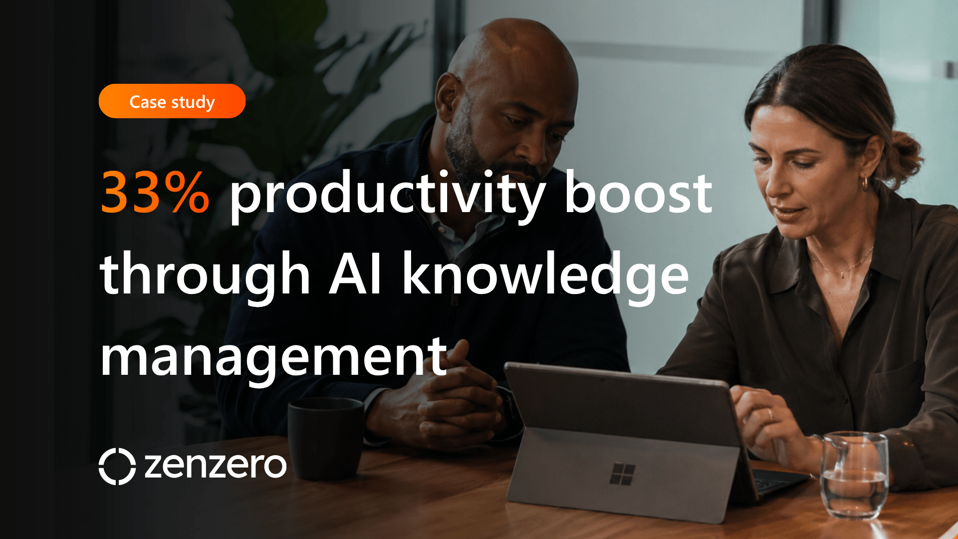 33% productivity boost through AI knowledge management