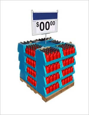 PDQ #T9: Stacked Tray Full Pallet