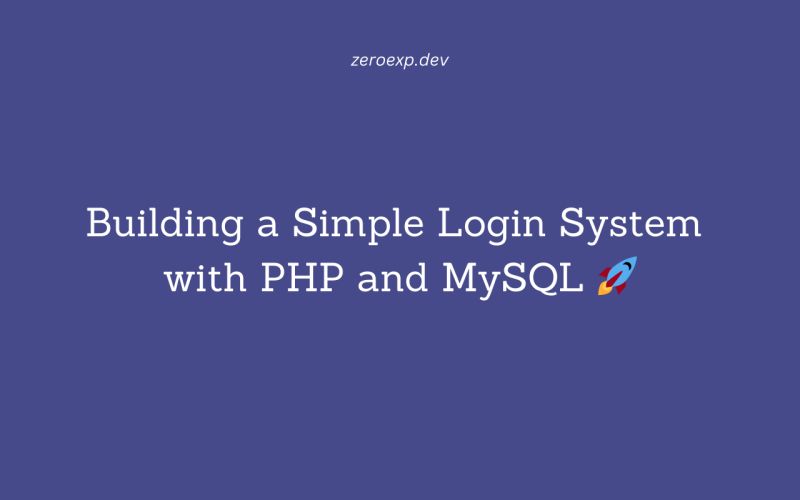 Creating A Simple Php And Mysql Based Login System Pdf Html - Best Colorful Illustrations in Ultra HD