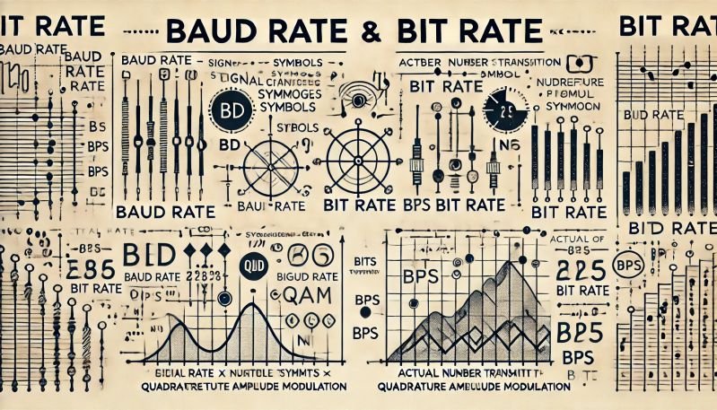 Bit Rate Vs Baud Rate Decoding The Key Differences Onesdr Technology - Ultra HD Mobile Geometric Arts | Free Download