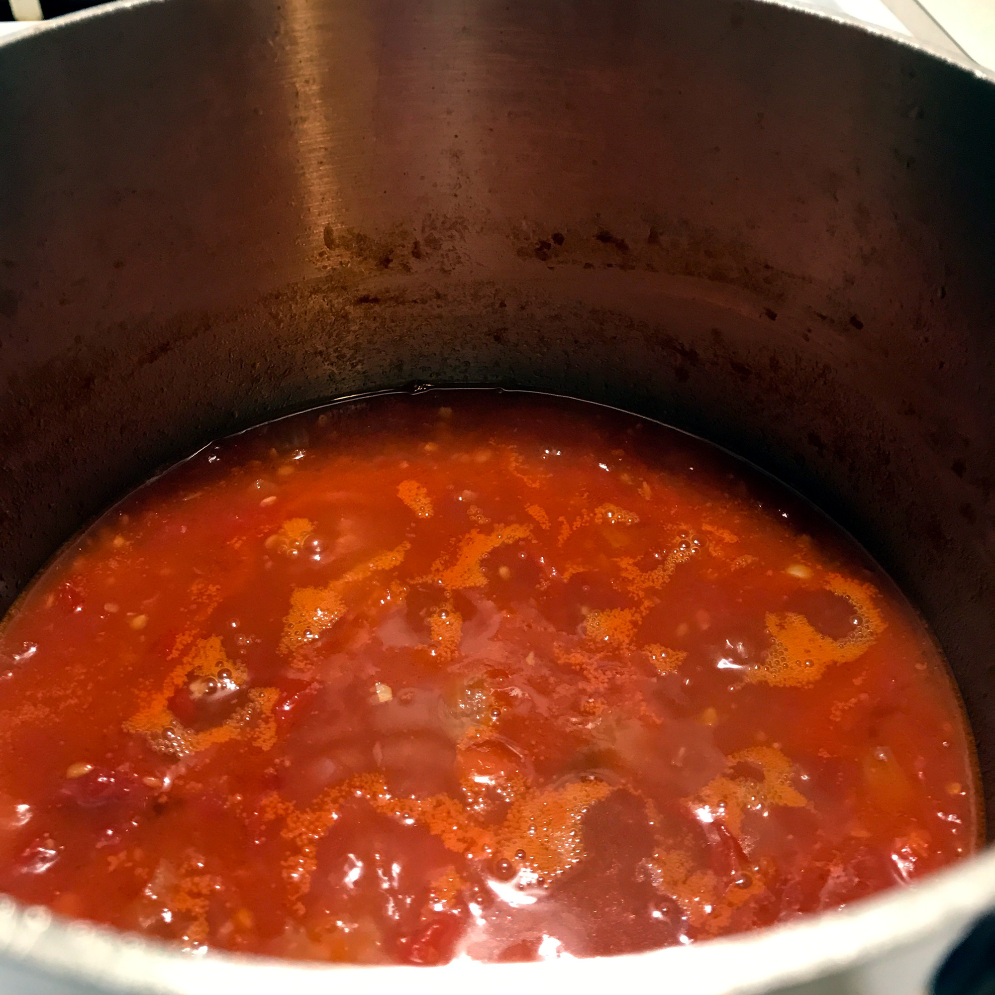 simmering sauce ZeroWaste Chef