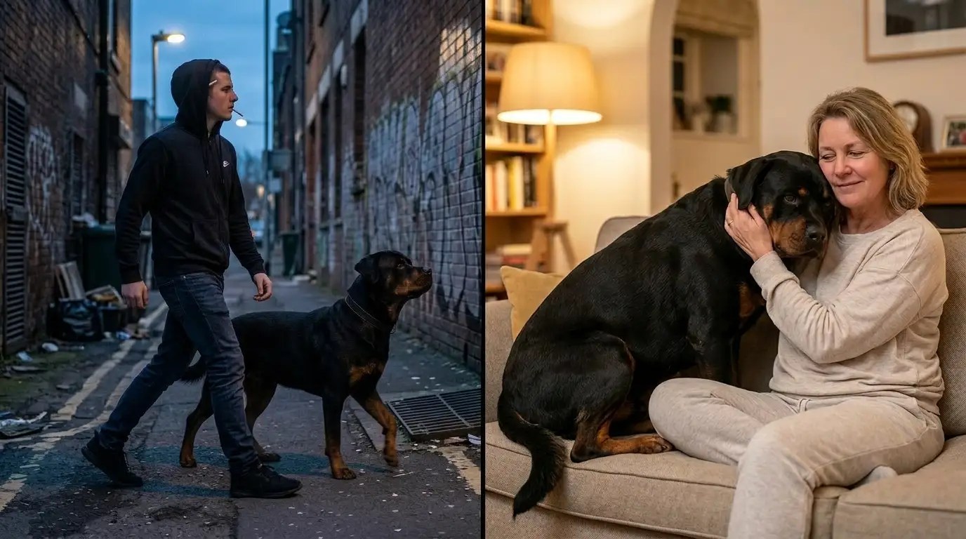 Rottweiler breed reality image