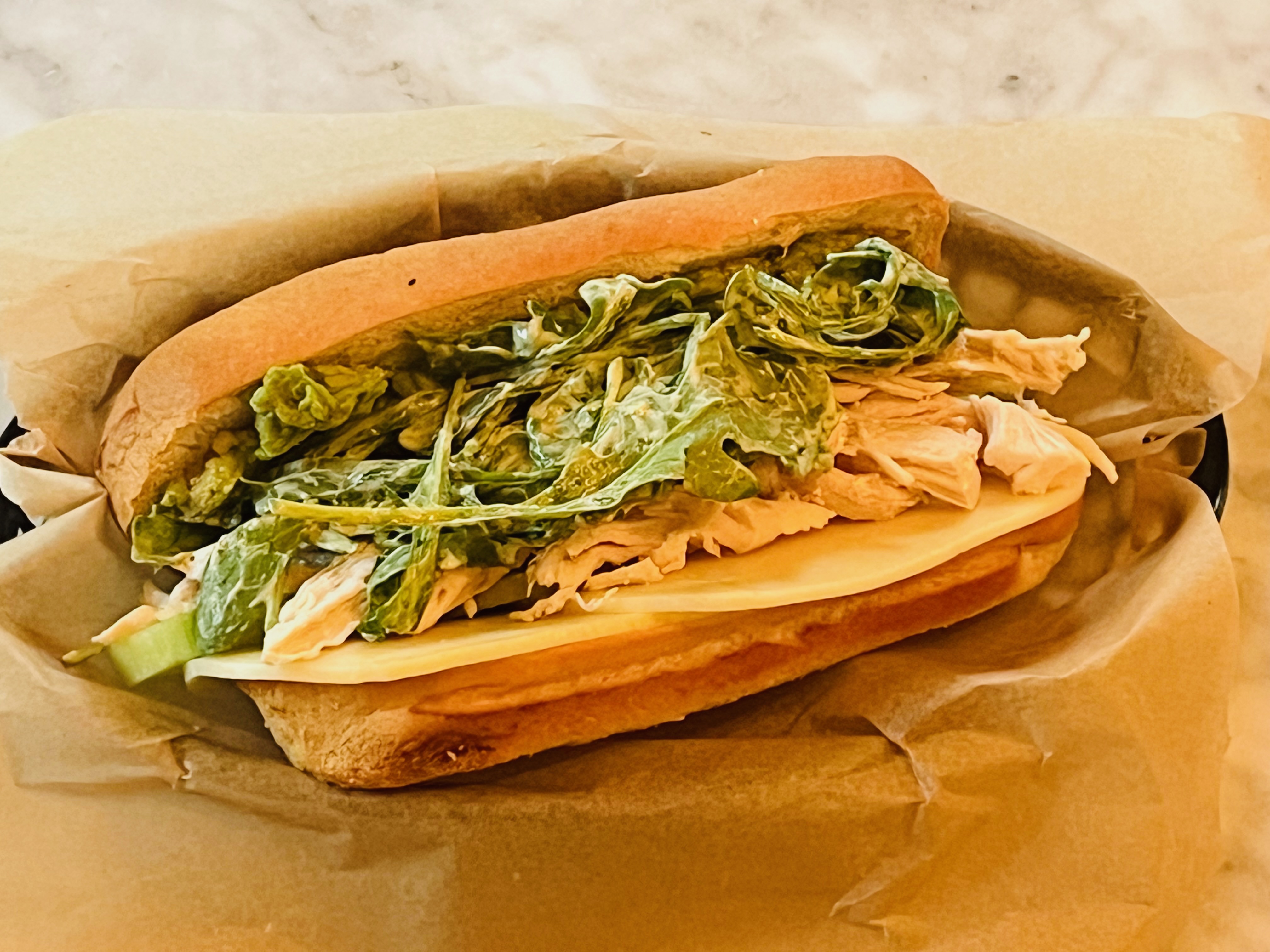Green Goddess Chicken Sandwich