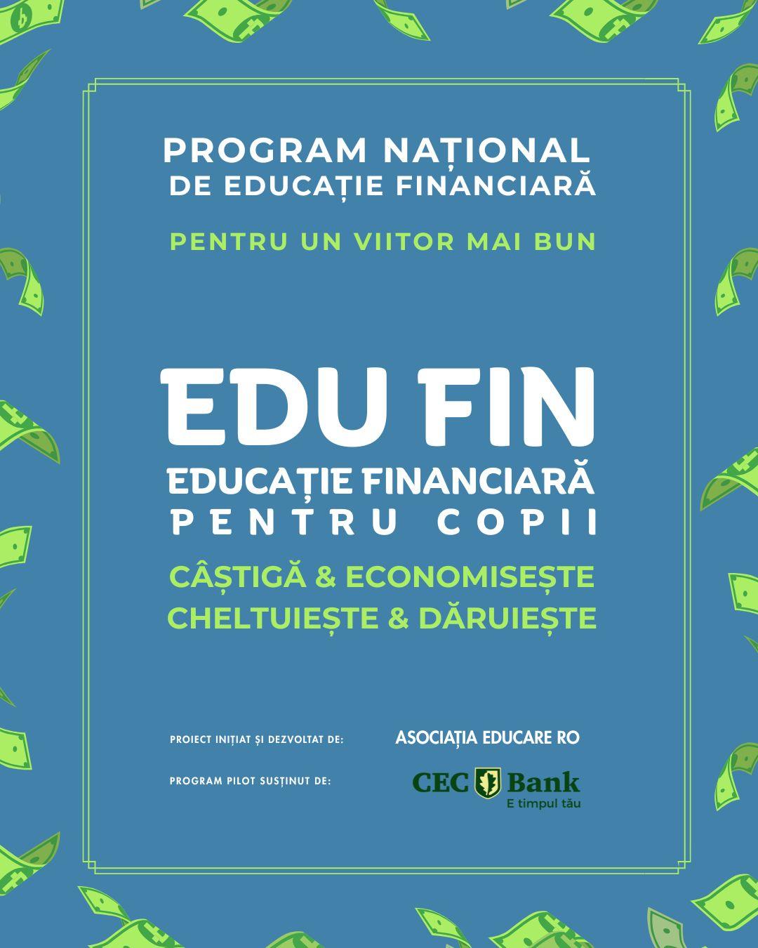 Poza pentru articolul Drăgășaniul devine punctul de lansare al unui program național de educație financiară pentru elevi. Peste 500.000 de copii, vizați de proiectul EDU FIN