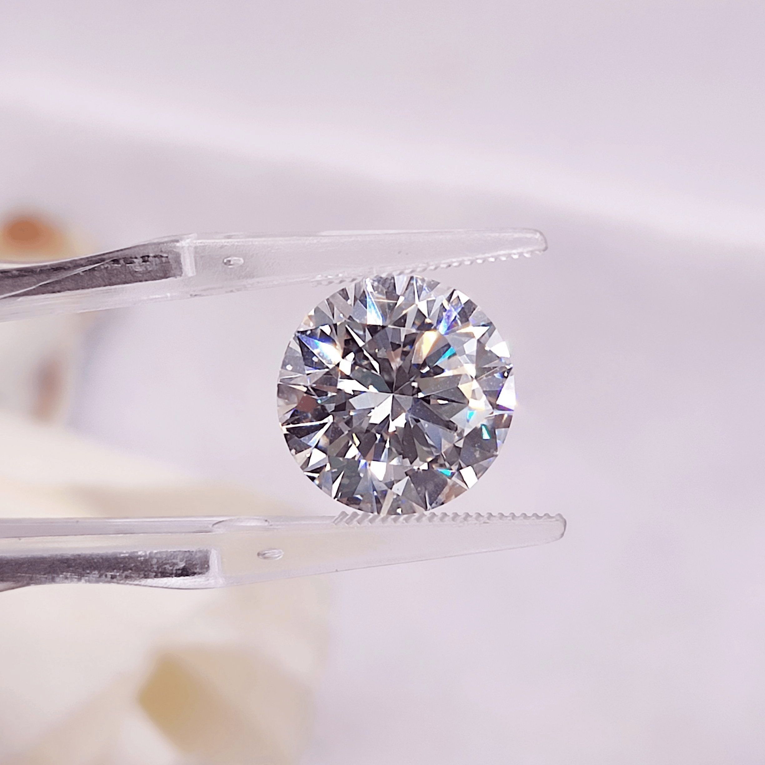 7.04ct E VS1 Round Cut Lab Grown Diamond/IGI Certified