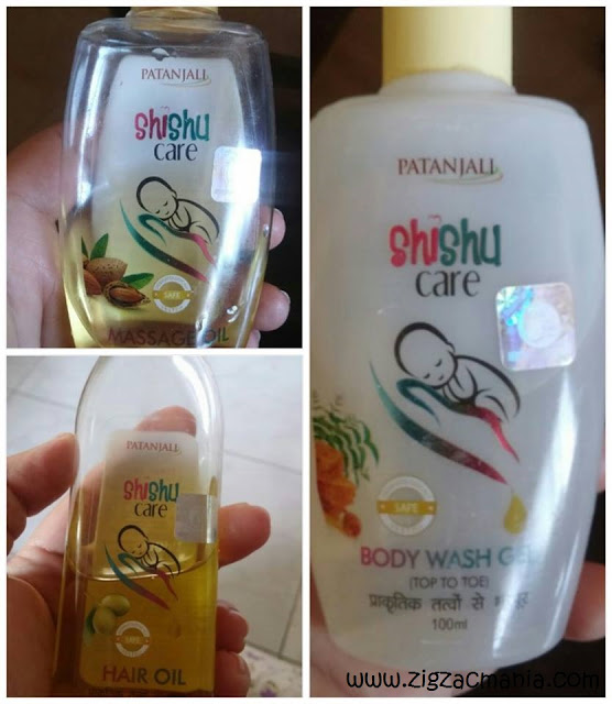 patanjali baby body massage oil