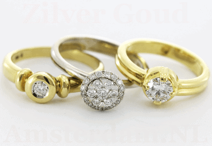 Goud verkopen is makkelijk en discreet bij goud inkoop amsterdam. Ringen Zilver Goud Amsterdam