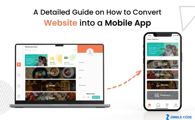 A Detailed Guide On How To Convert Website Into A Mobile App