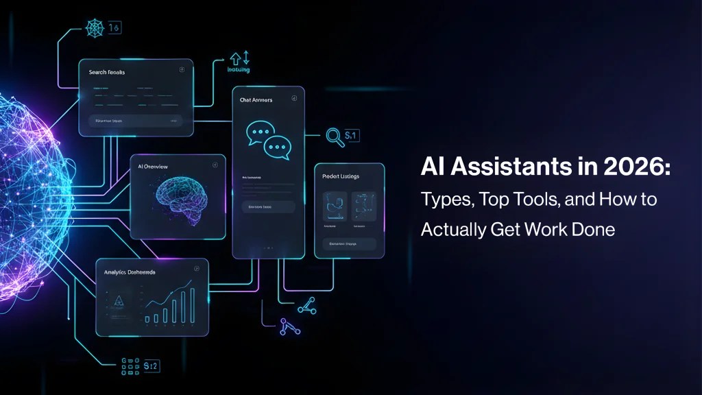 Top 12 AI Assistants That Boost Your In 2026 2 1024x576 
