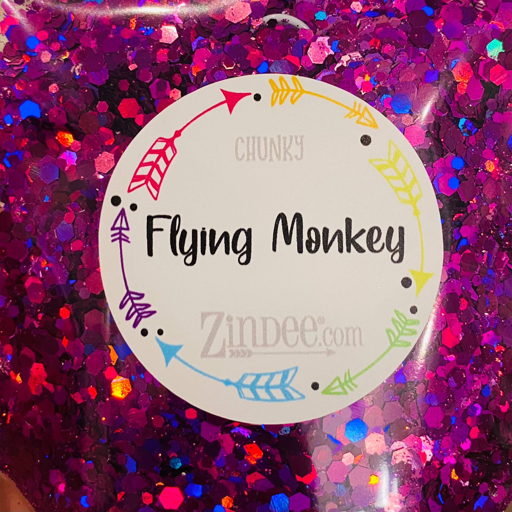 monkey glitter