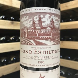 1996 Chateau Cos d'Estournel - Bottle Notes | Zinfandel Chronicles
