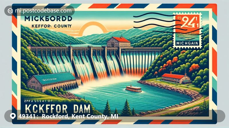 Zip Code 49341 - Premium Gradient Photo Gallery - 4K