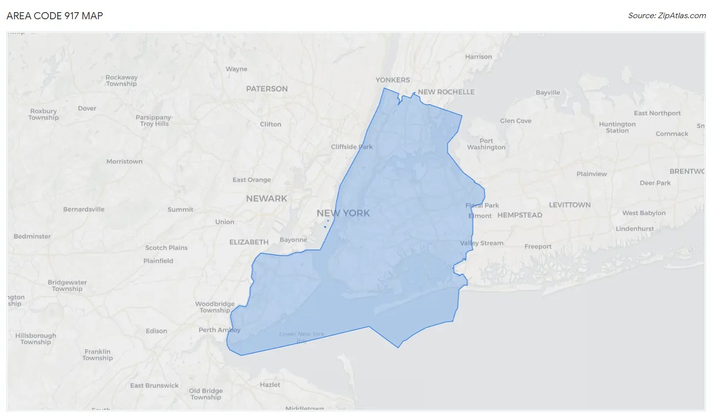 917 area code