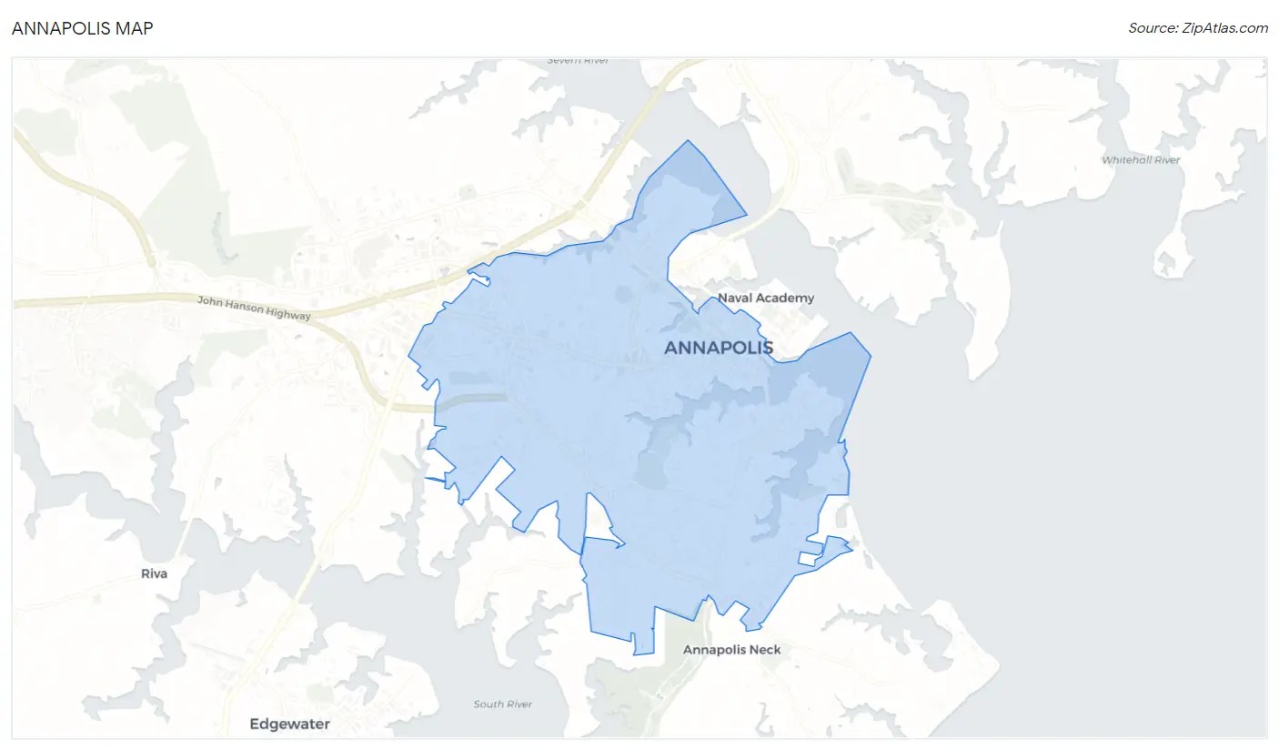 Annapolis MD Annapolis In 2024 Zip Atlas Annapolis Map.webp