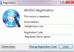 WinISO Registration Code