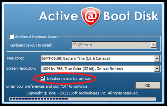 Active Boot Disk Key