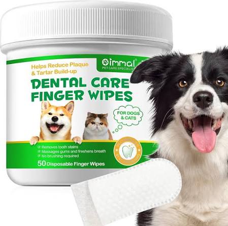 Pet Dental Finger Wipes