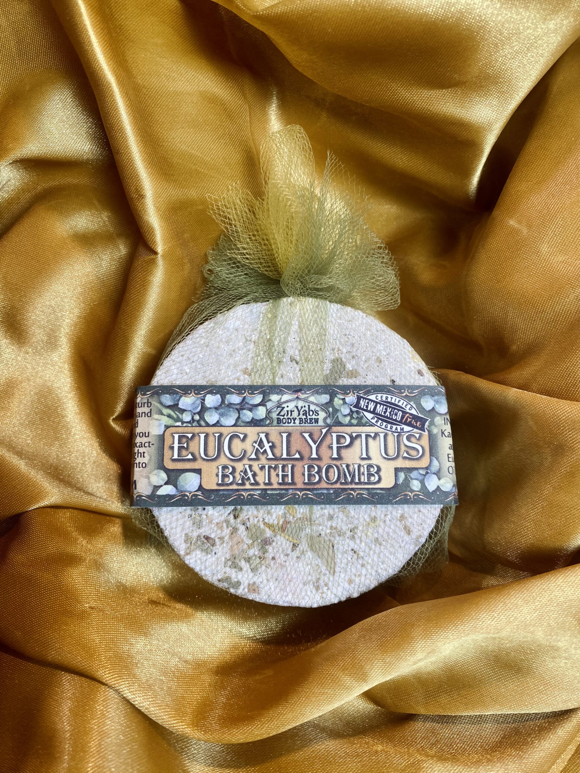 Eucalyptus Bath Bomb Ziryabs Body Brew