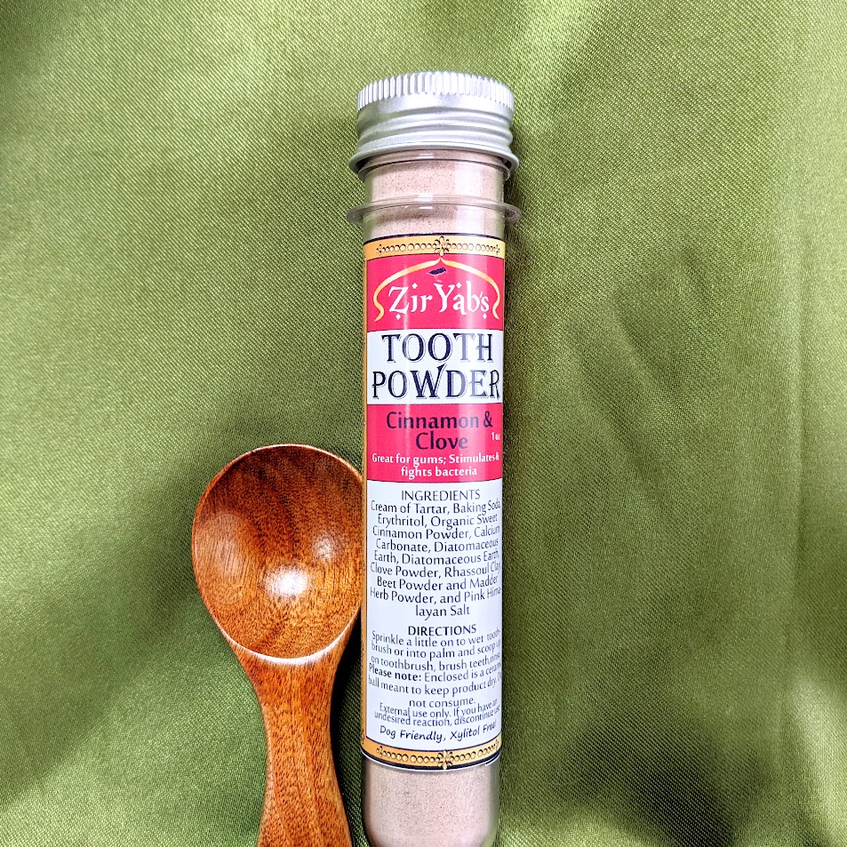 Herbal TOOTH POWDERS - Vegan, Fluoride-Free, Sulfate-Free