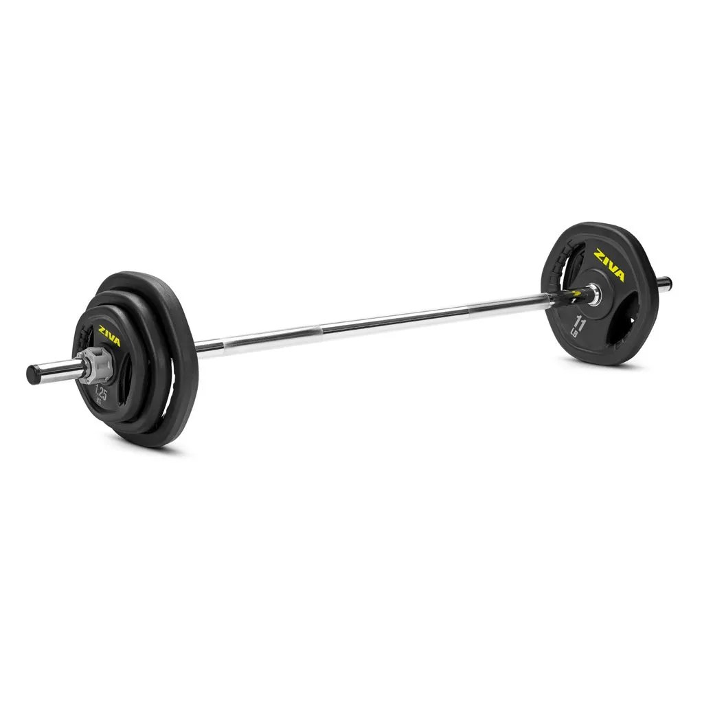 SET DE BARRA RECTA CON DISCOS 20 KG
