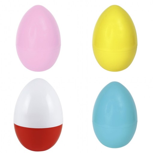14” Jumbo plastic fillable eggs PLEASE READ DESCRIPTION (due 7th March)