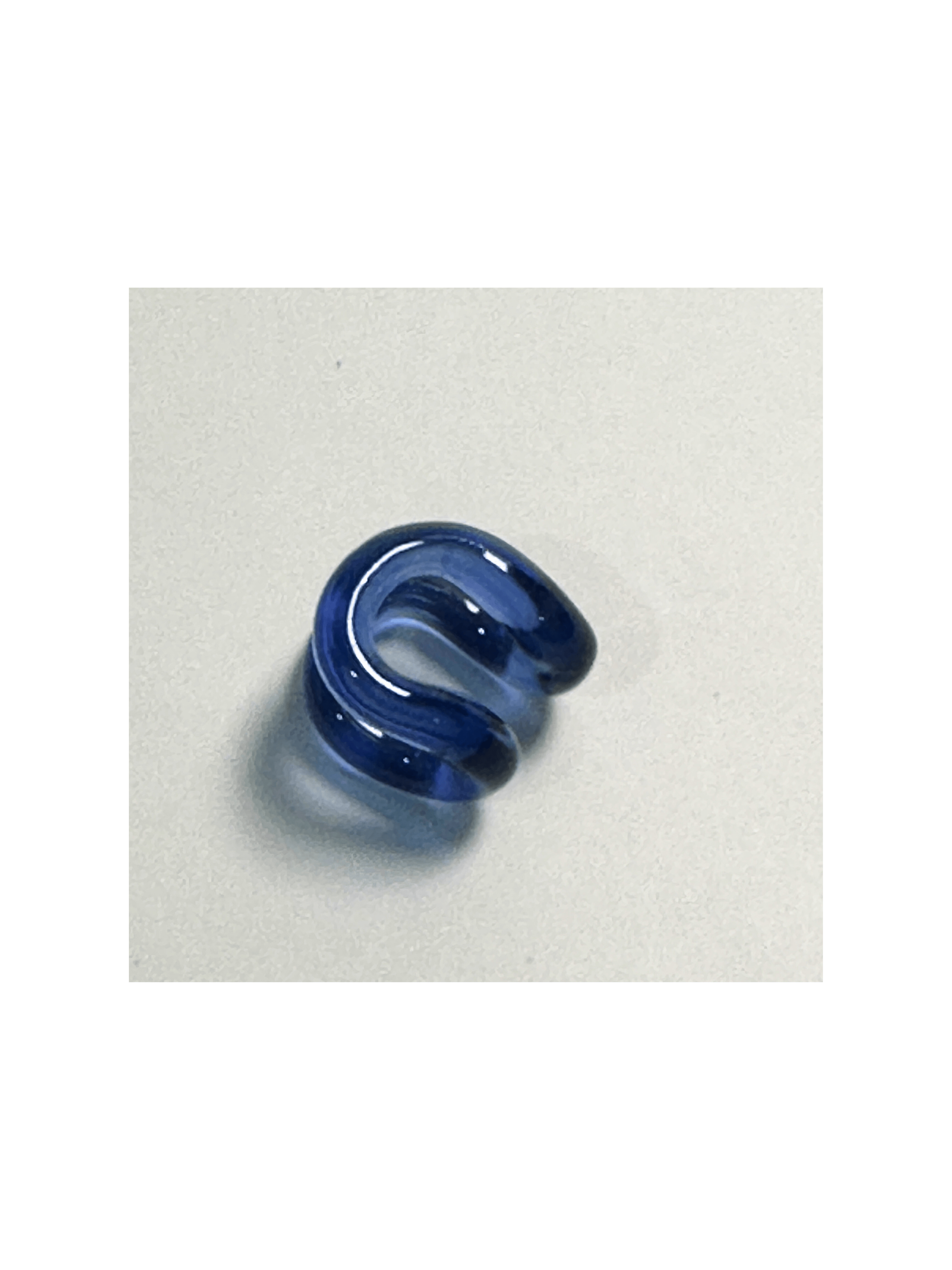 Ember Coil Ear Huggers Deep Blue