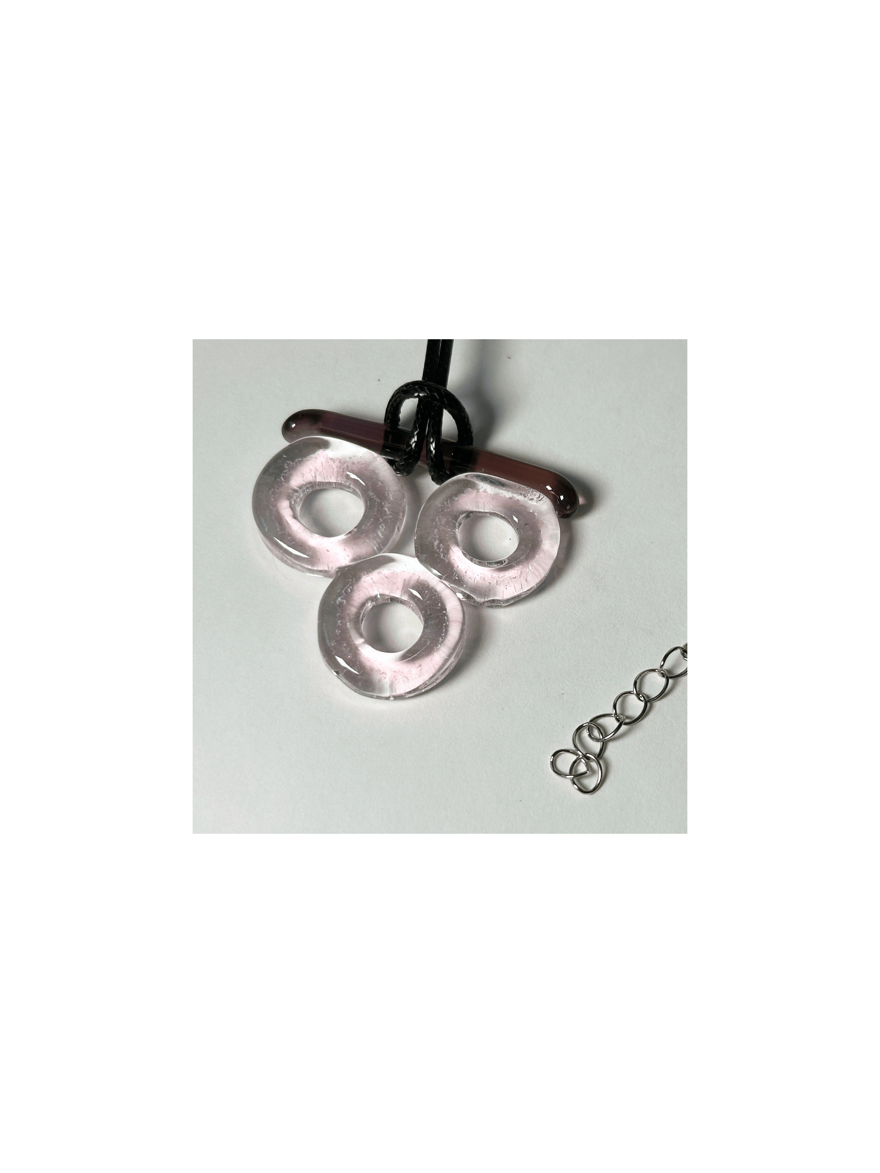 Pale Orbit Cluster Pendant