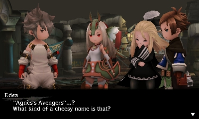 Szene aus Bravely Second