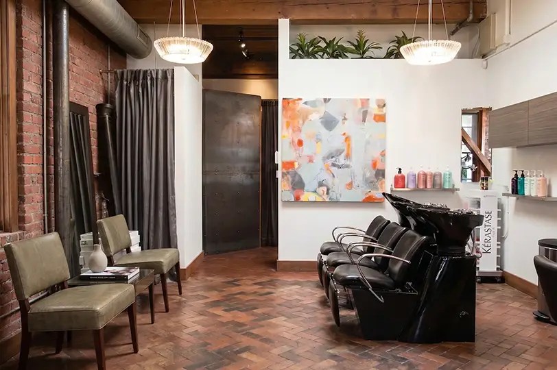 Zoetic Salon, Ross CA interior