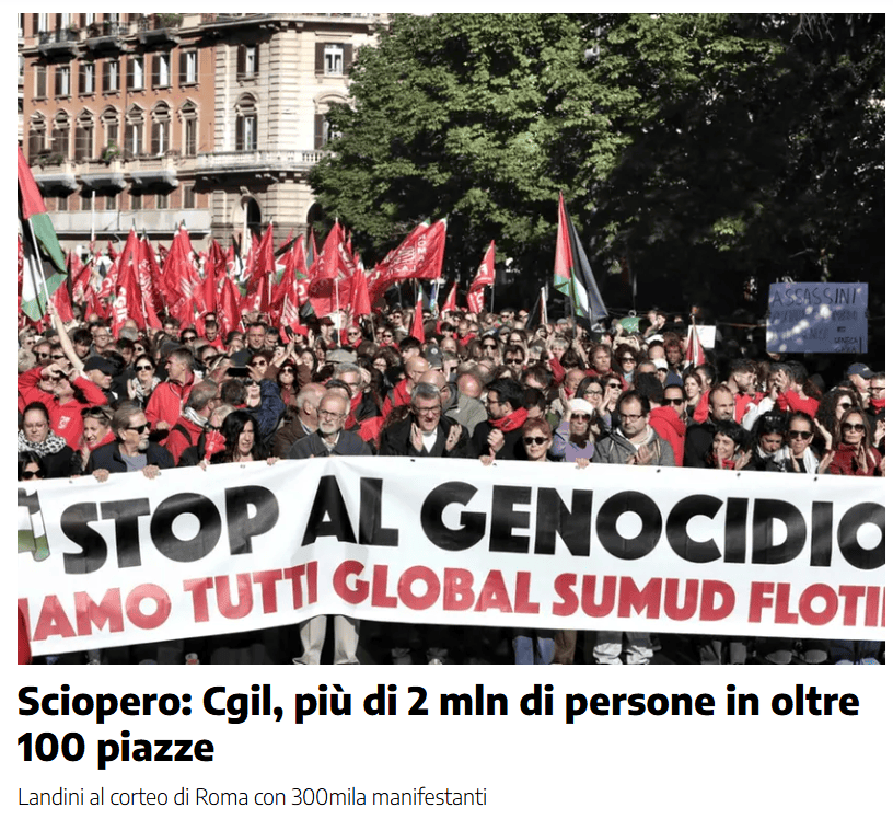 Quel che Landini non dice…