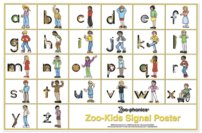 Free printable zoo phonics alphabet cards