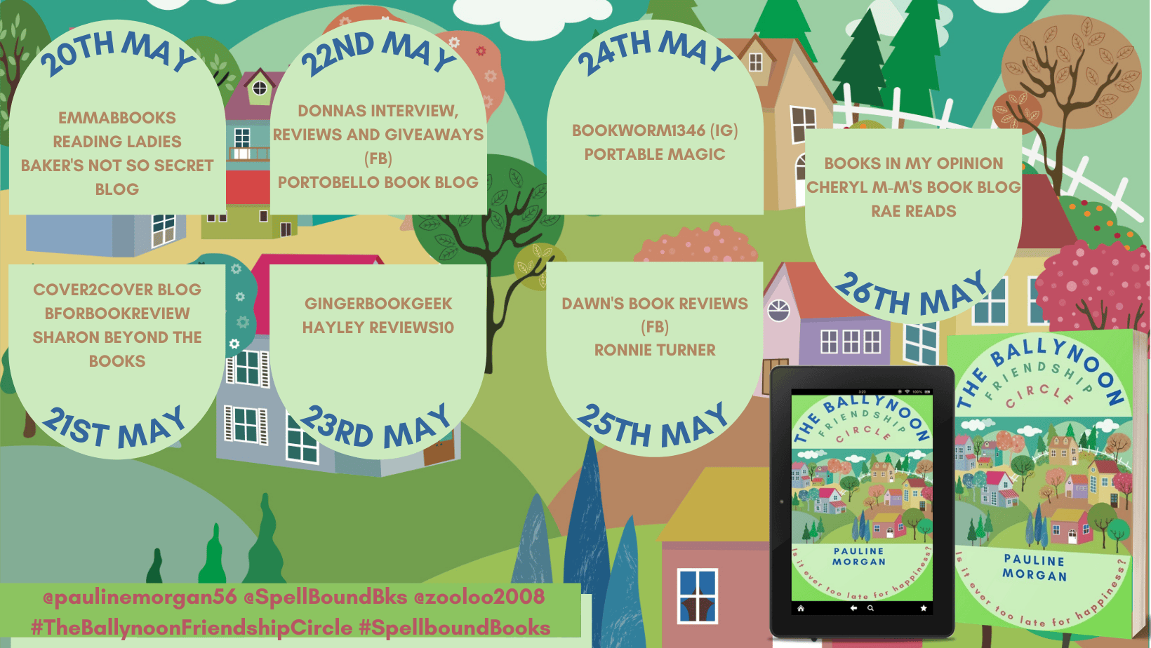 #AndThatsAWrap – The Ballynoon Friendship Circle @paulinemorgan56  @SpelloundBks #BlogTour #ZooloosBookTours