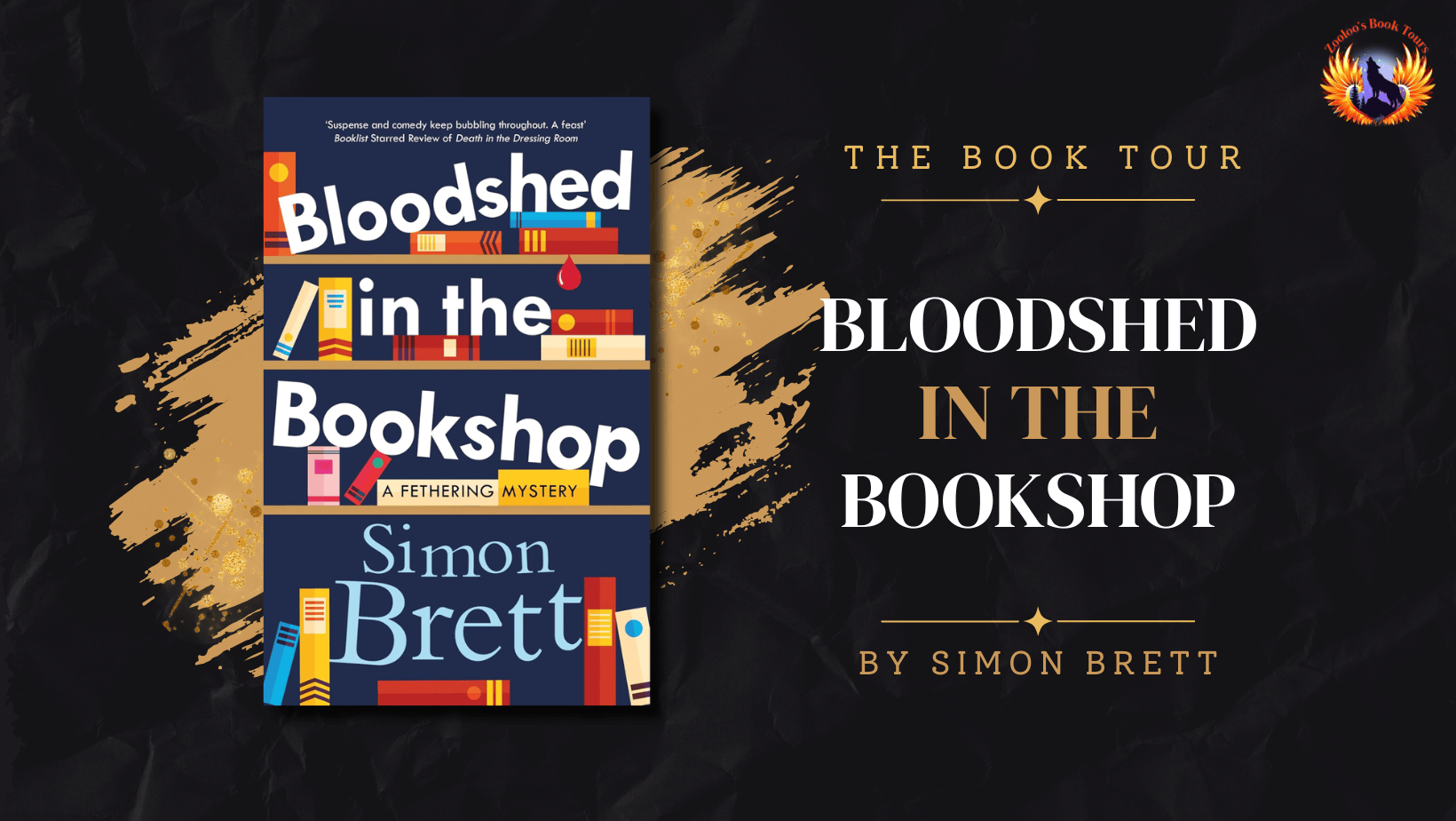 Bloodshed in the Bookshop by Simon Brett