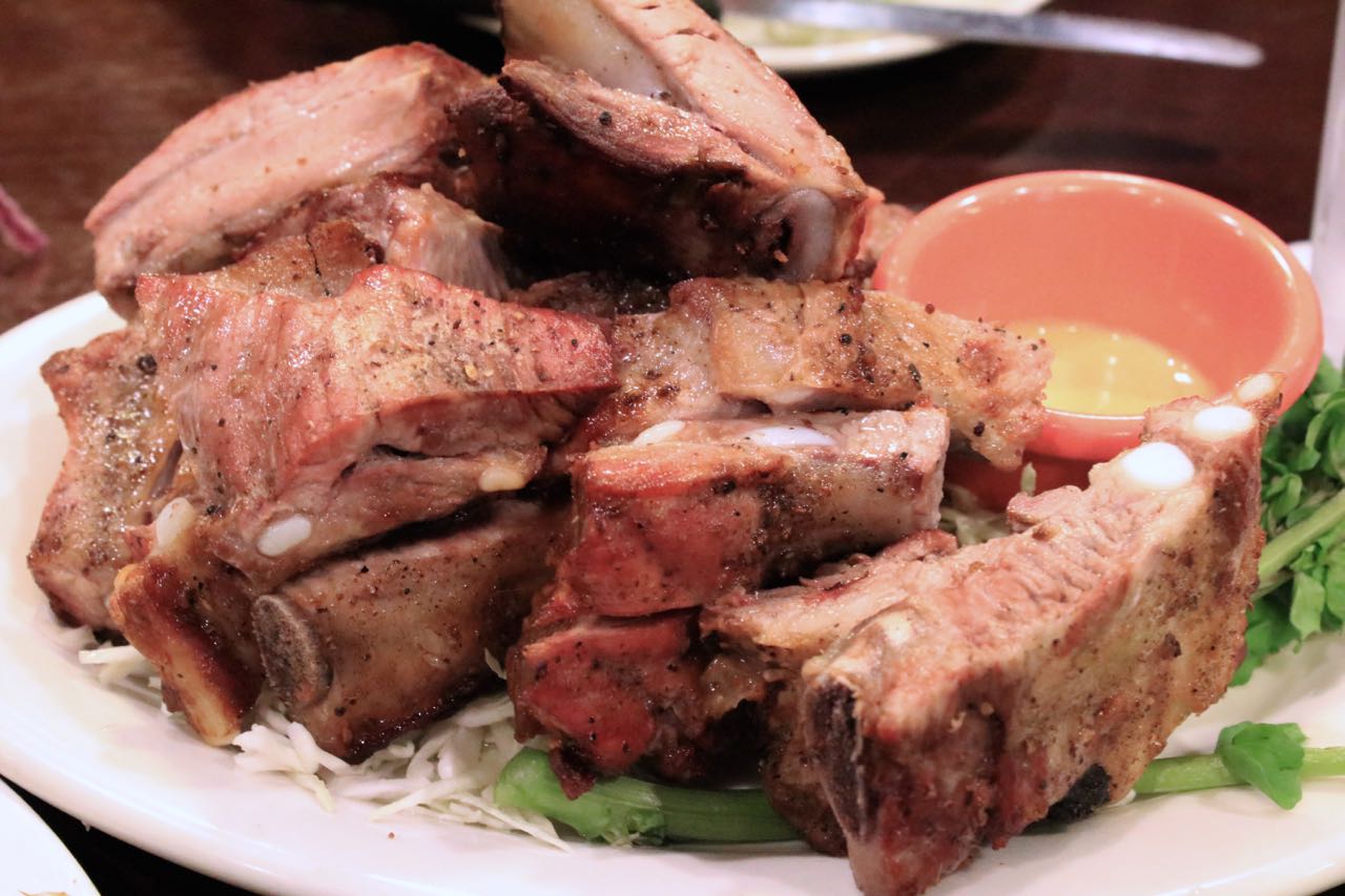 Chinese-style pork ribs