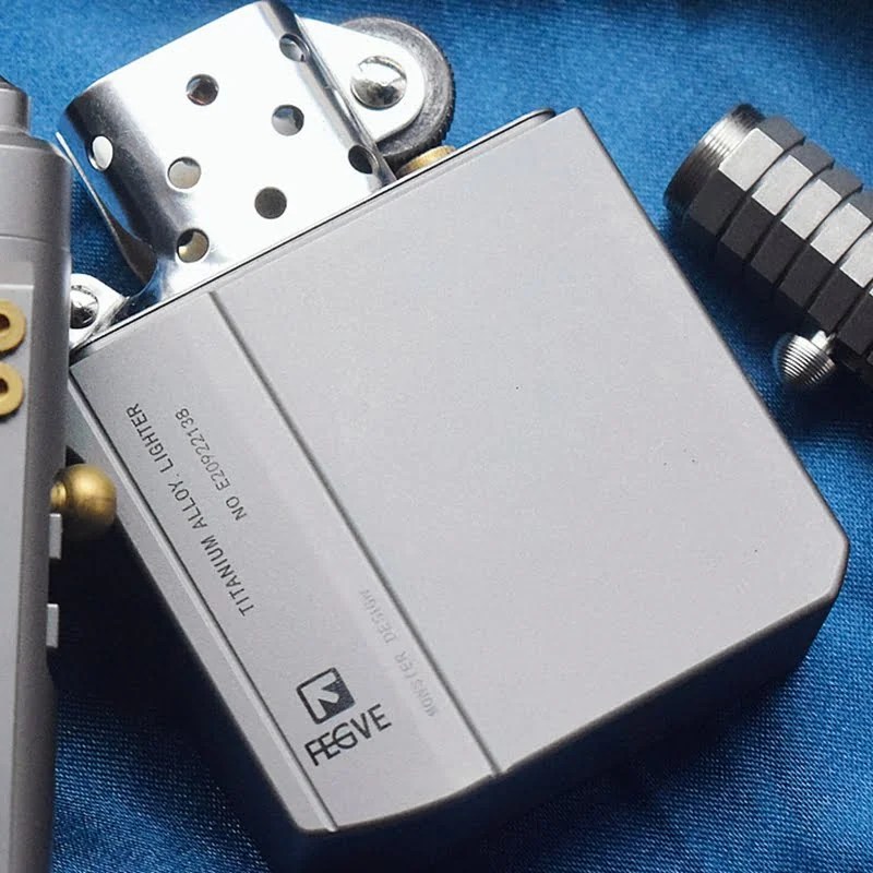Titanium Lighter Heavy Armor Outdoor Camping Hiking Tools