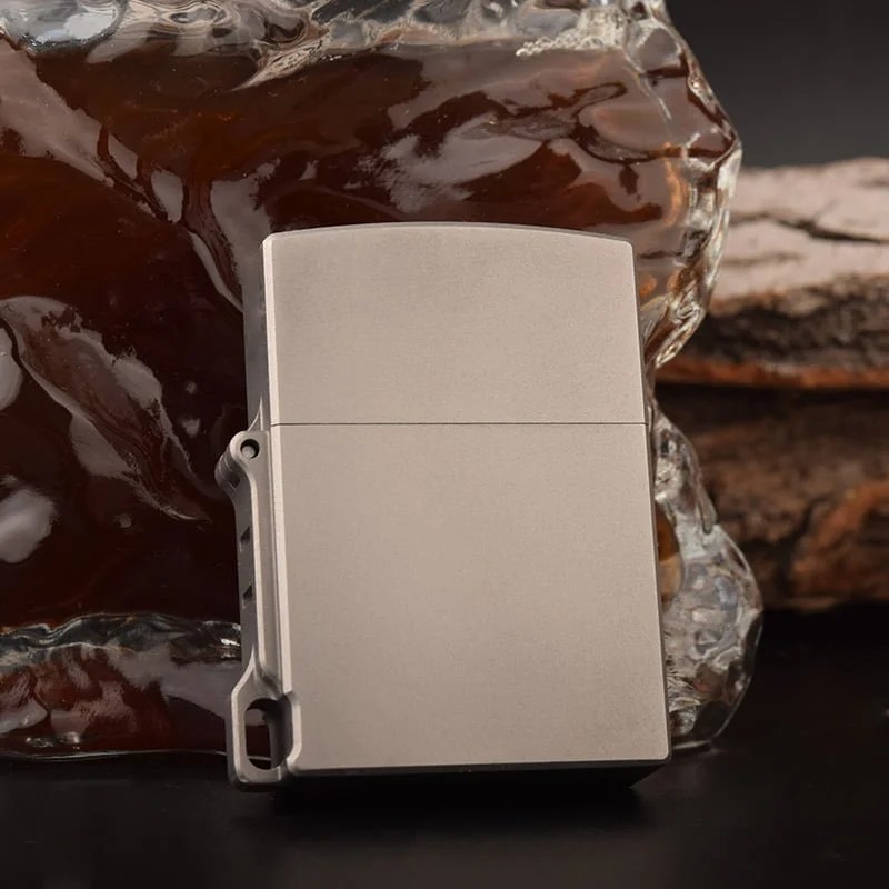 Stylish Titanium Lighter For Outdoor Camping Hiking