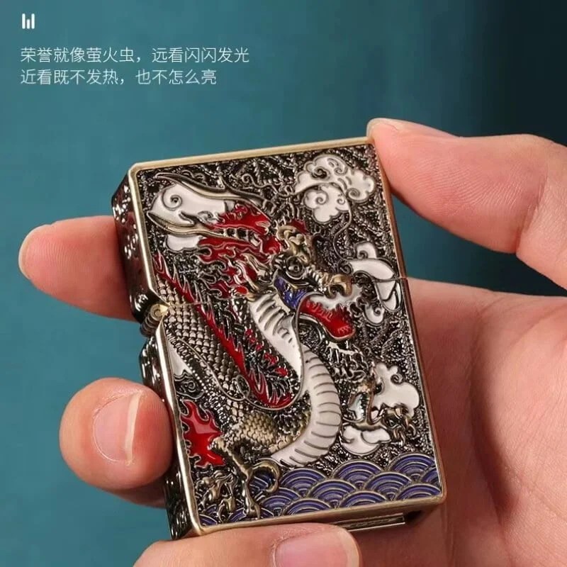 Zorro Snake Dragon Kerosene Lighter