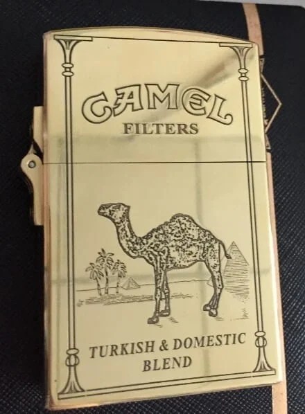 Camel Carved Zorro Lighter Camel Carved Zorro Lighter