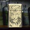 ZORRO Retro Innovative Automatic Ejection Grinding Wheel Kerosene Lighter