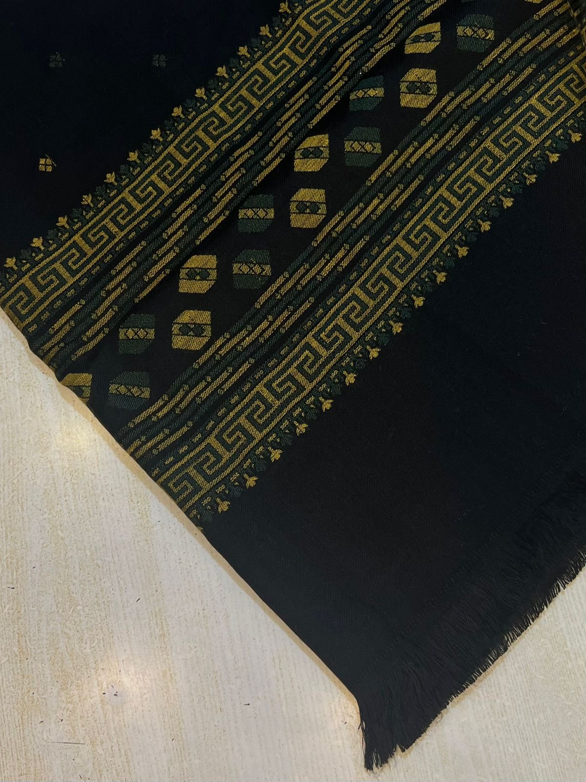 pashmina shawl d3 black 1