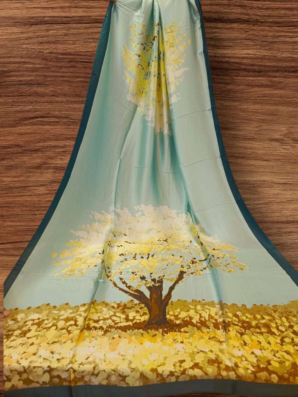 silk print scarf/stoll 03