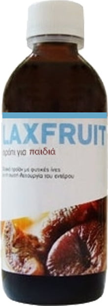 Laxfruit Παιδικό Σιρόπι για τη Δυσκοιλιότητα και τη Σωστή Λειτουργία του Εντέρου 150ml
