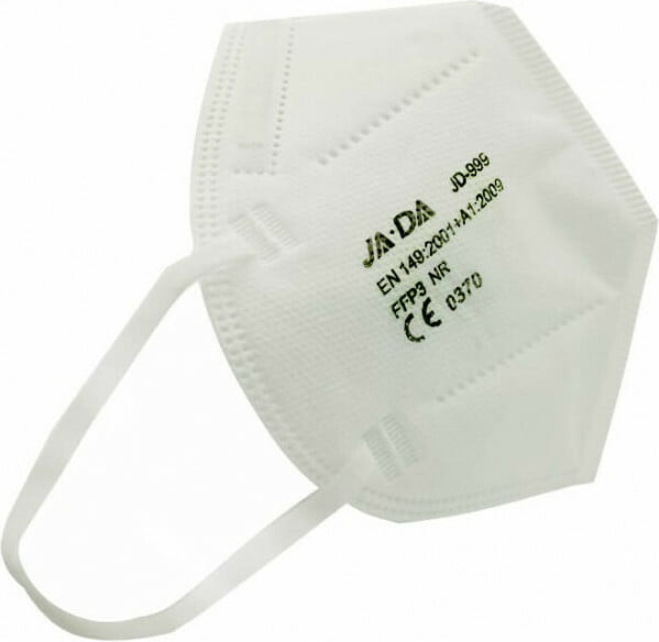 [2] Jada FFP3 NR Filtering Half Mask PFE>99% Λευκό 1 Τεμάχιο