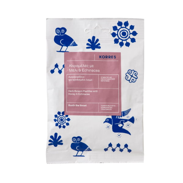 ΚΟΡΡΕΣ Korres Καραμέλες με Μέλι Echinacea 60gr
