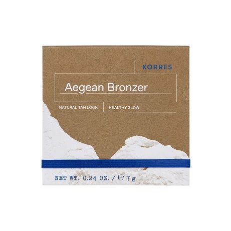 [3-1] ΚΟΡΡΕΣ Korres Aegean Bronzer σε μορφή πούδρας Light Shade 7g