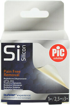 [2] PiC Solution Αδιάβροχα Αυτοκόλλητα Επιθέματα Si Silicon 300x2.5cm 5τμχ