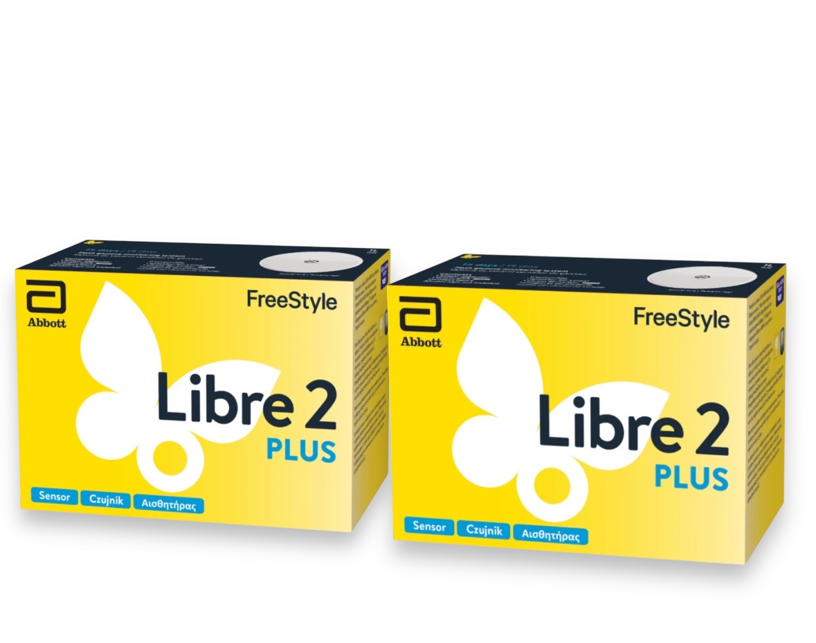[1] Οικονομικό Πακέτο με 2 Abbott Freestyle Libre 2 Plus Sensors