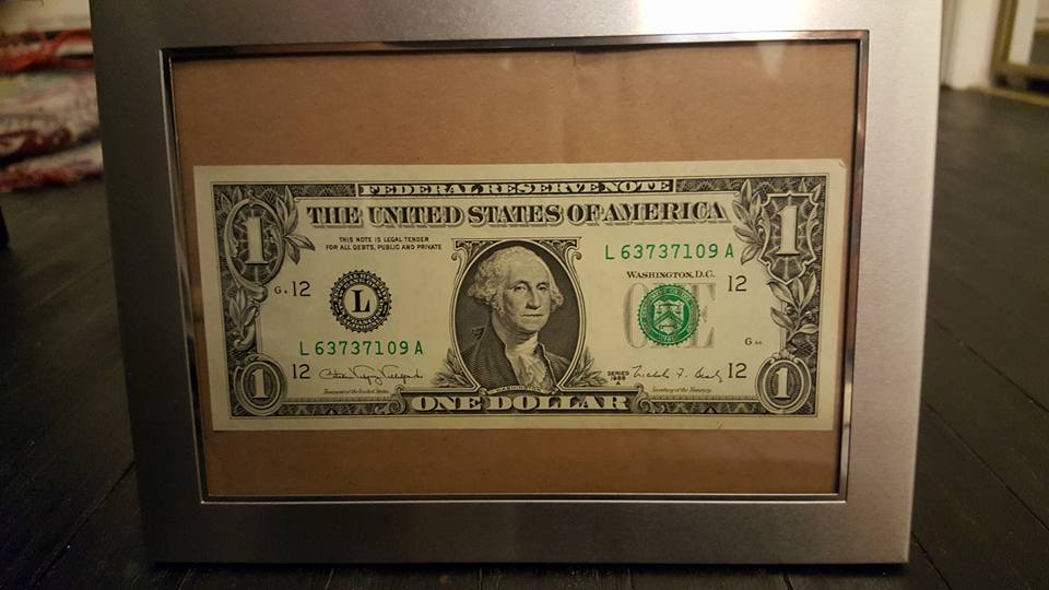 17 év után került vissza tulajához a Rebbe dollárja