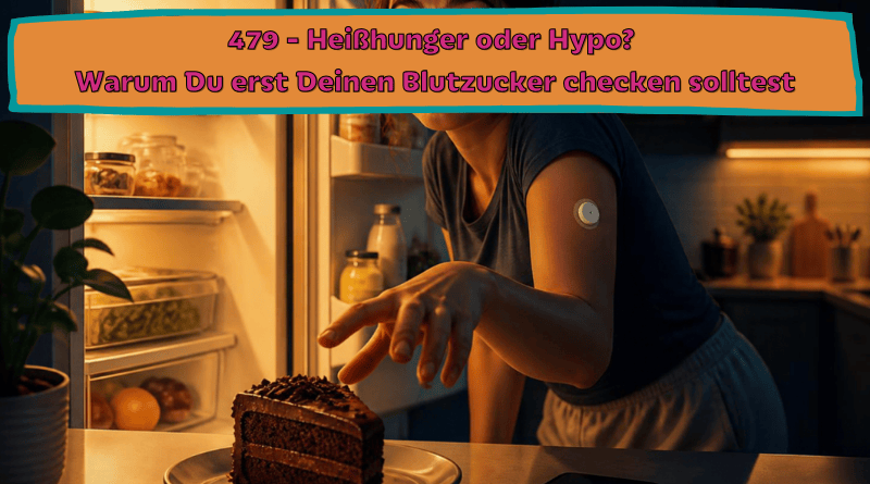 479 - Heißhunger oder Hypo? Warum Du erst Deinen Blutzucker checken solltest